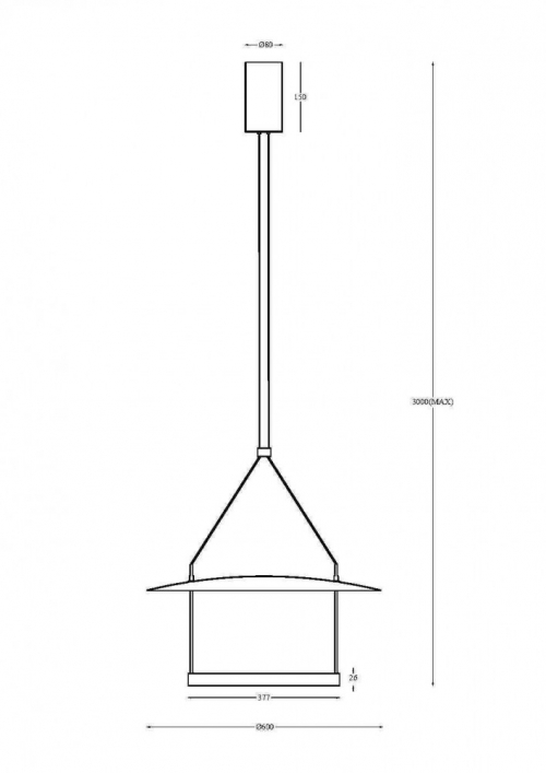 Maytoni MOD280PL-L30B3K
