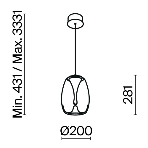 Maytoni MOD282PL-L8G3K