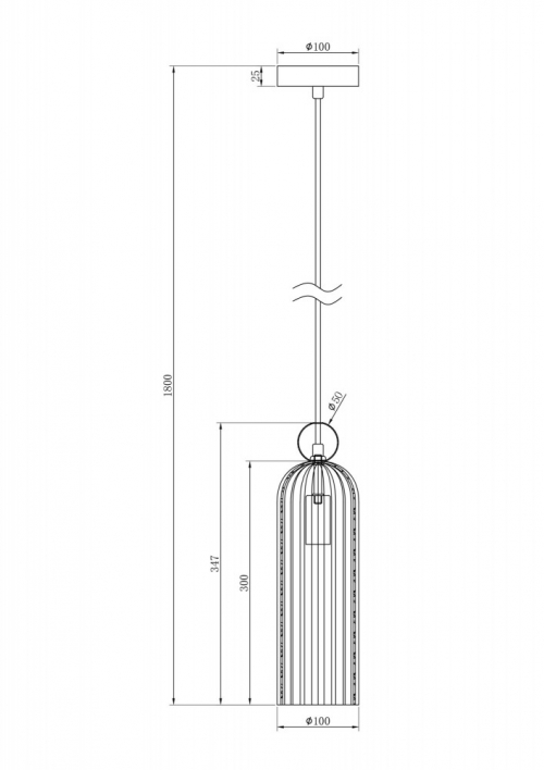 Maytoni MOD302PL-01GR