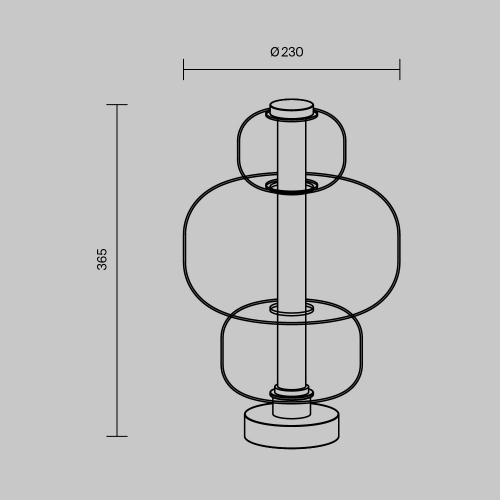 Maytoni MOD364TL-L15W3K