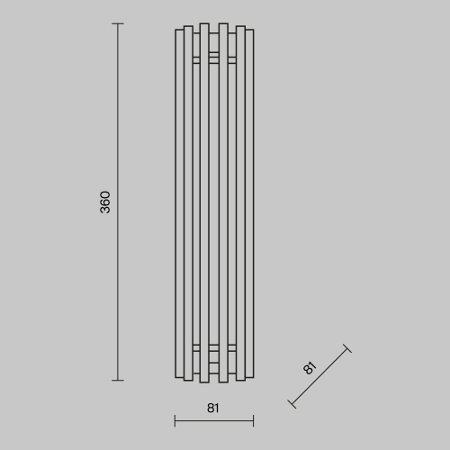 Maytoni MOD410WL-L12BS3K