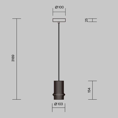 Maytoni MOD430PL-L5W3K
