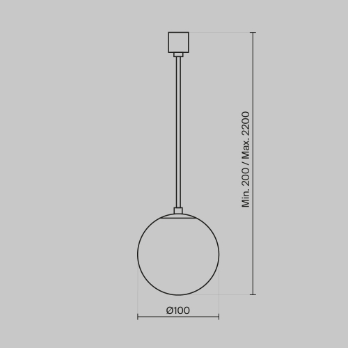 Maytoni P039PL-5W3K-10-B
