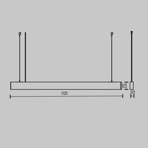 Maytoni P051PL-36W2.7-6K-W