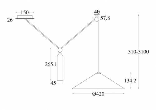 Maytoni P080PL-01B