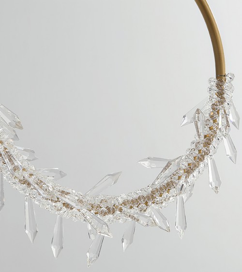 Modern Brass Pendant