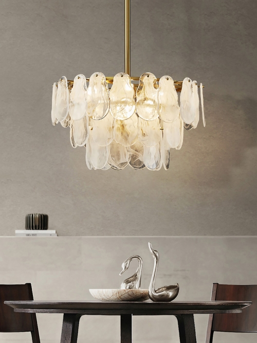 Modern Matt Chandelier