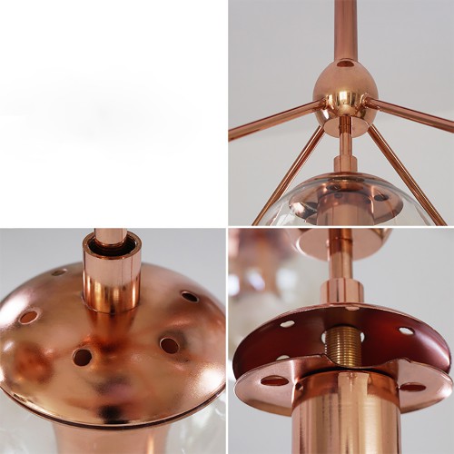 Modo Chandelier Copper
