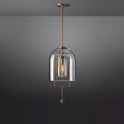 Morf Brass Pendant