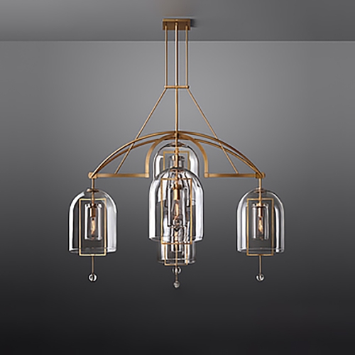 Morf Brass Pendant