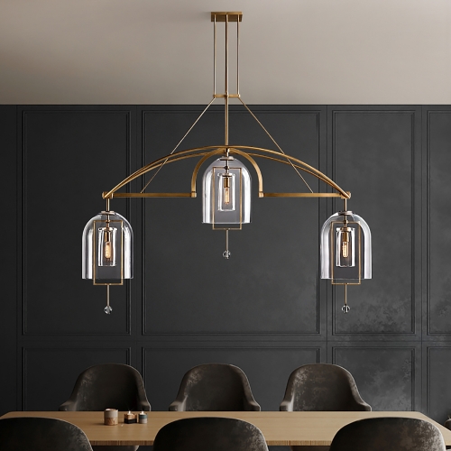 Morf Brass Pendant