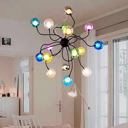 Multicolor Glass Spider