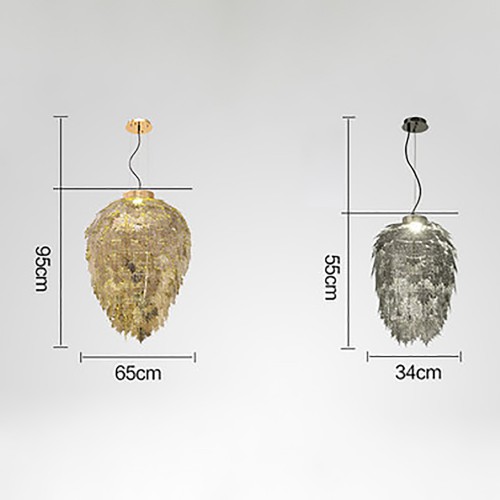 Plume Chandelier