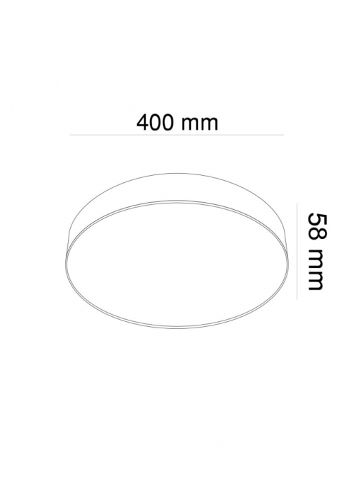 Потолочный светильник Technical C032CL-L48W3K