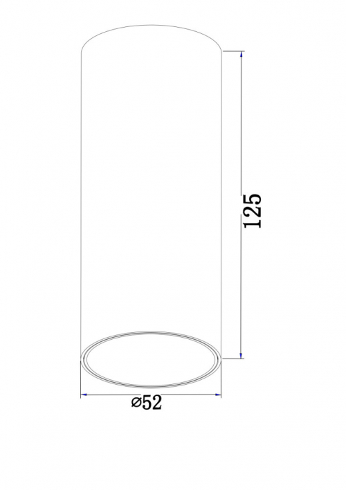 Потолочный светильник Technical C056CL-L12W4K