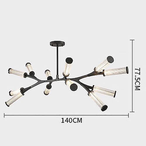 Roll and Hill Spider Chandelier