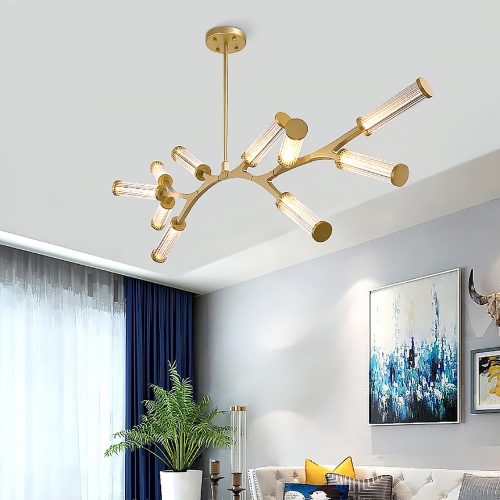 Roll and Hill Spider Chandelier