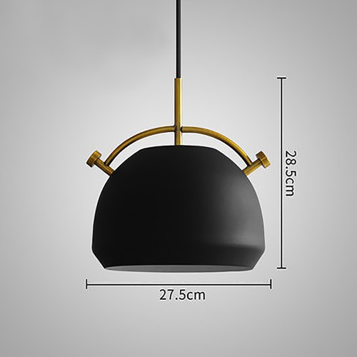 Rules Black/white Pendant