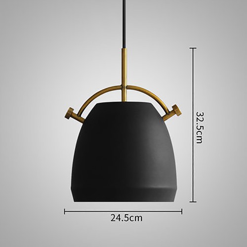 Rules Black/white Pendant
