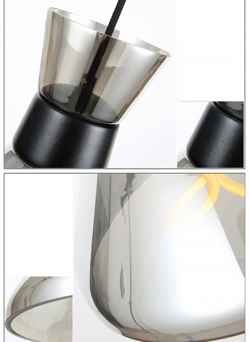 Sonli Glass Black Big