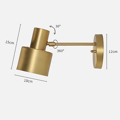 Sun Brass Spot Wall 2