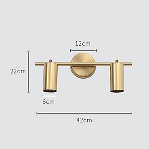 Sun Brass Spot Wall