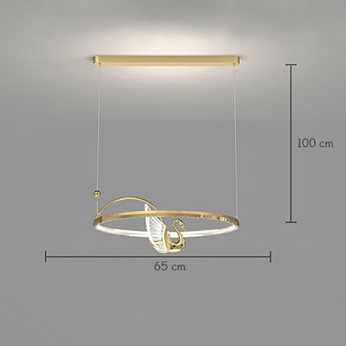 Swan Chandelier