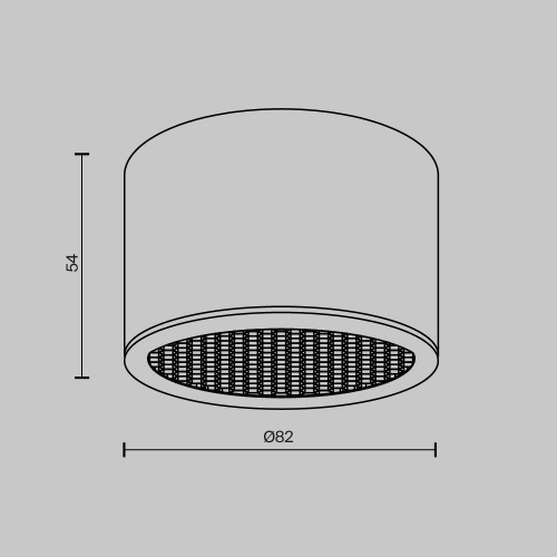 Technical C122CL-GX53-W