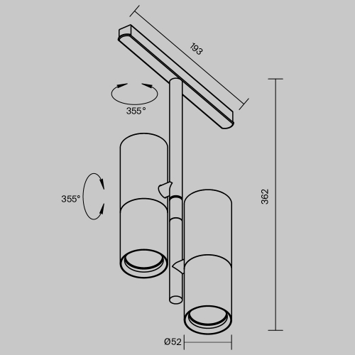 Technical TR005-2-2X12W3K-B