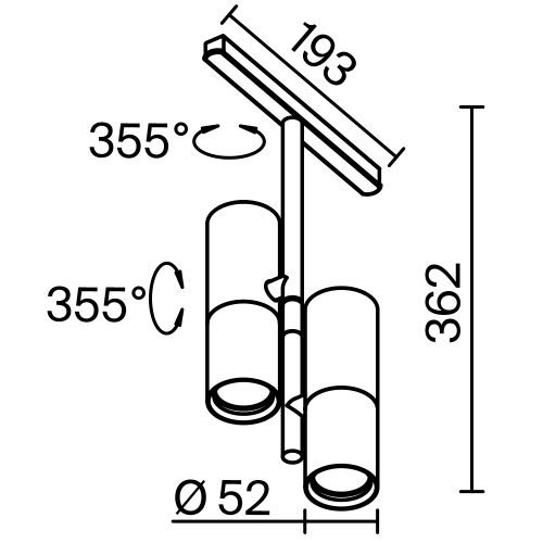 Technical TR005-2-2X12W3K-BBS