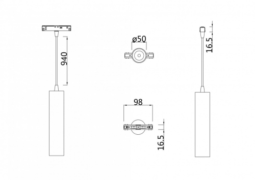 Technical TR016-2-12W4K-W