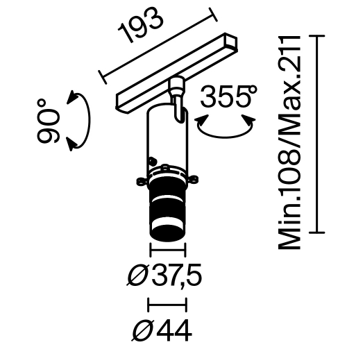 Technical TR108-2-10W3K-B