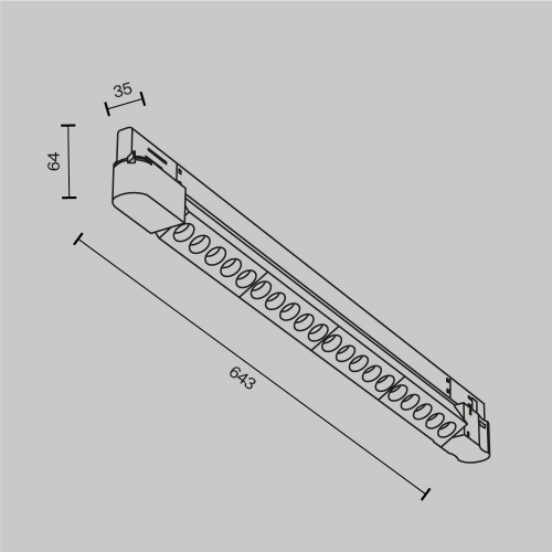 Technical TR195-3-20W2.7K-M-B