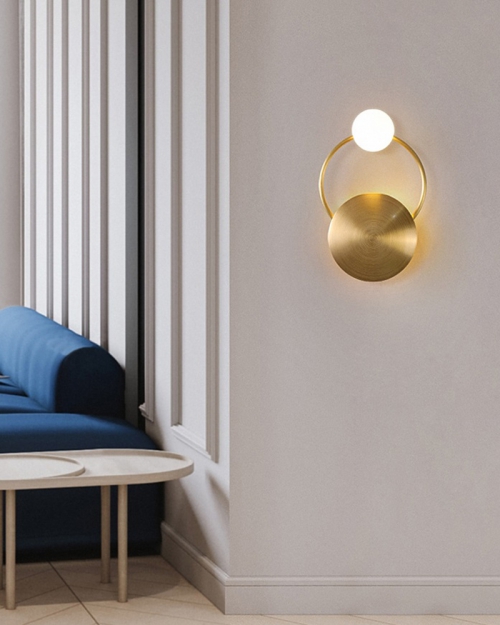 Top Ring Brass Wall
