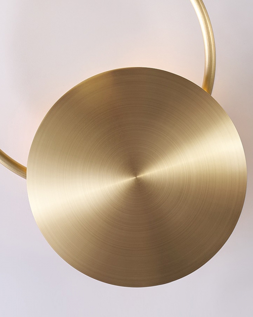 Top Ring Brass Wall