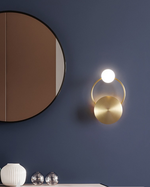 Top Ring Brass Wall