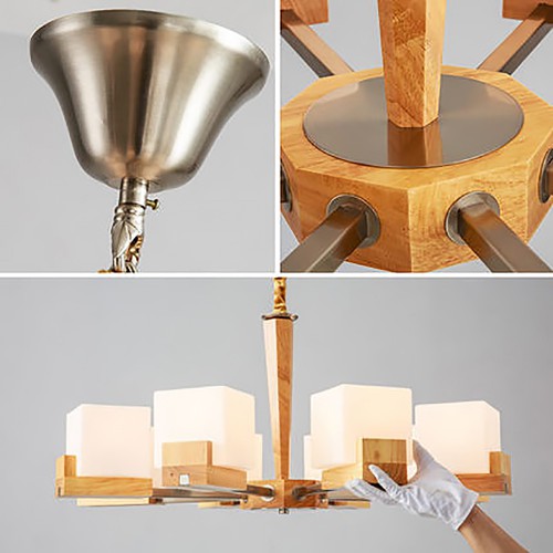 Tree Cube Chandelier