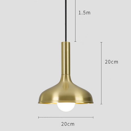 Yang Brass Pendant